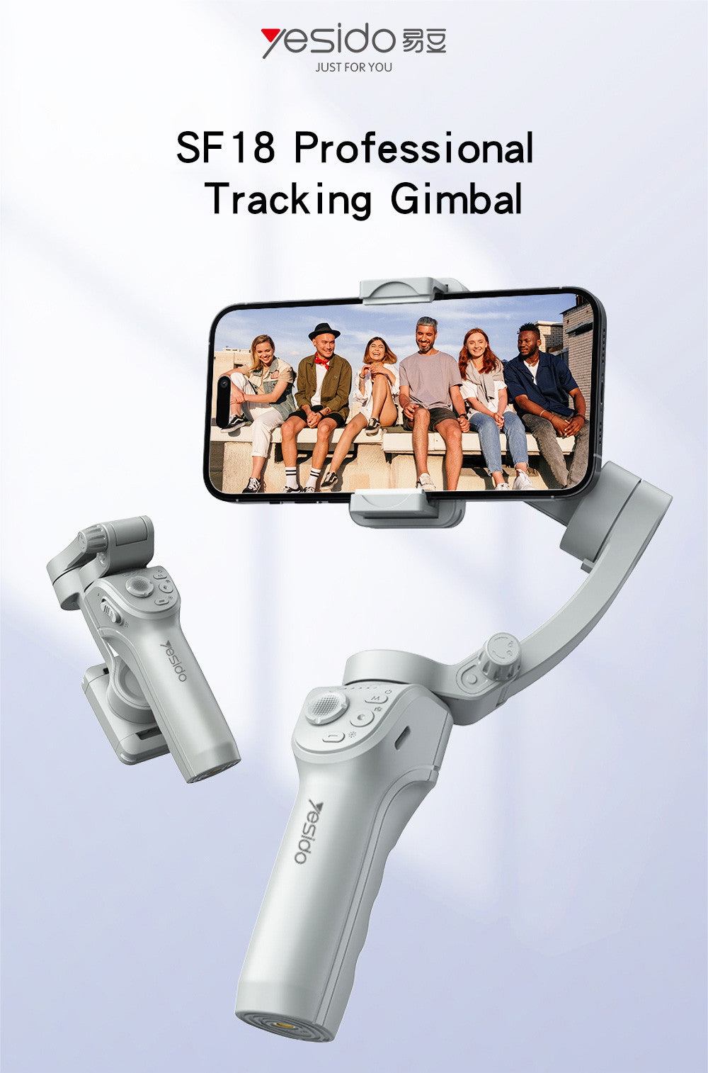 Yesido Gimbal Stabilizer SF18 Yesido Gimbal Stabilizer SF18
